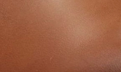 Winthrop Crescent Leather Derby In Cognac