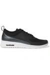 Nike Woman Air Max Thea Mesh And Faux Leather Sneakers Black