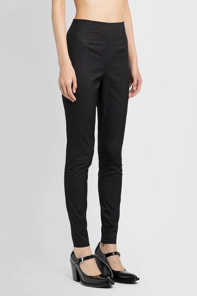 Shop Prada Woman Black Trousers