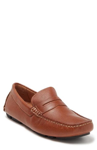 Shop Winthrop Marco Penny Loafer In Cognac