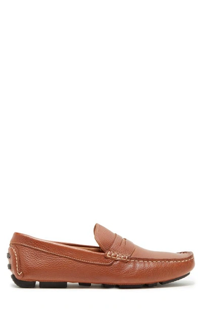 Shop Winthrop Marco Penny Loafer In Cognac