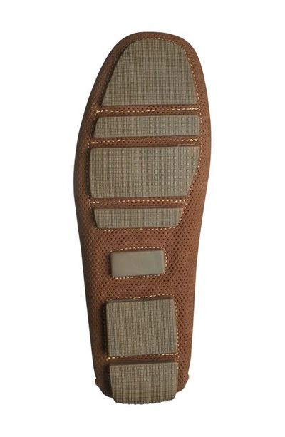 Winthrop Naples Horsebit Loafer In Brown Nubuck