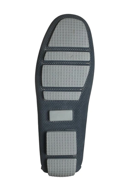 Winthrop Naples Horsebit Loafer In Navy Nubuck