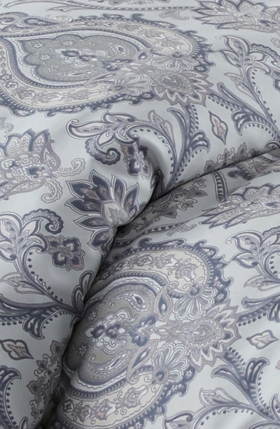 Southshore Fine Linens Luxury Premium Oversized Printed Comforter Set In Boho Paisley Grey