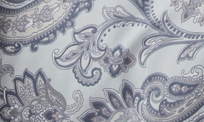 Southshore Fine Linens Luxury Premium Oversized Printed Comforter Set In Boho Paisley Grey