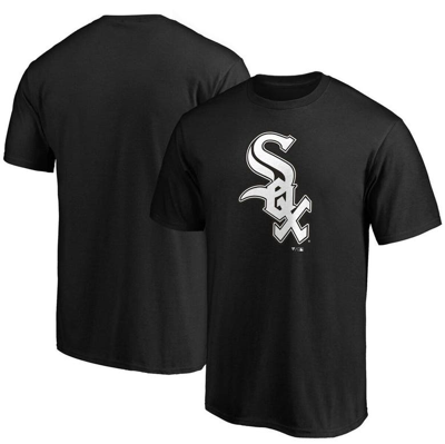 Shop Fanatics Branded Black Chicago White Sox Official Logo T-shirt