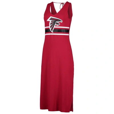 Shop G-iii 4her By Carl Banks Red Atlanta Falcons Kick-off Maxi Dress