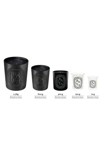 Shop Diptyque Baies (berries) Scented Candle, 6.5 oz In Clear Vessel