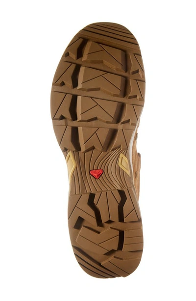 Shop Salomon Jungle Ultra Low Advanced Sneaker In Dull Gold/ Kangaroo/ Safari