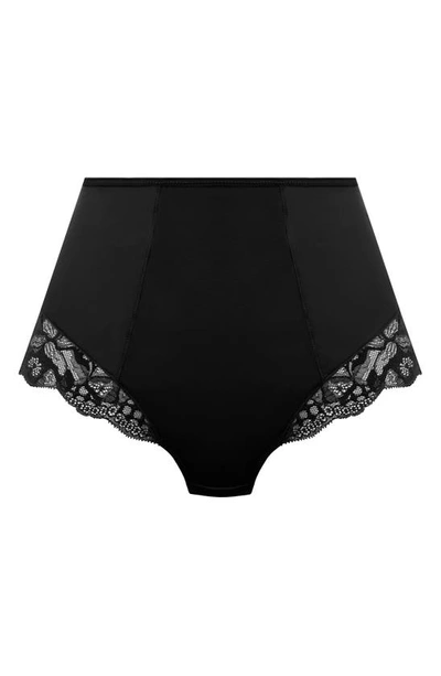 Shop Fantasie Reflect High Waist Briefs In Black