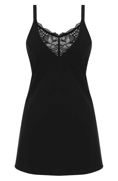 Shop Fantasie Reflect Chemise In Black