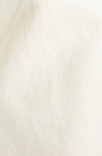 Shop Chloé Recycled Cotton Blend Wide Leg Jeans In Iconic Milk