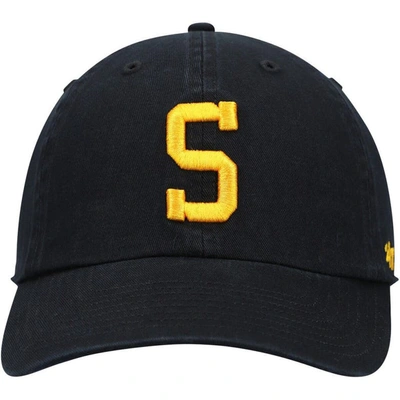 Shop 47 ' Pittsburgh Steelers Clean Up Alternate Adjustable Hat In Black
