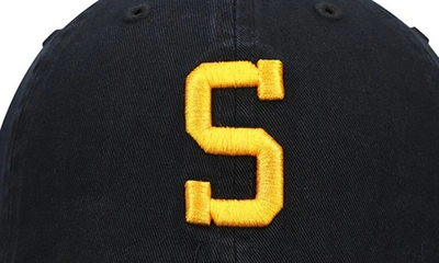 Shop 47 ' Pittsburgh Steelers Clean Up Alternate Adjustable Hat In Black