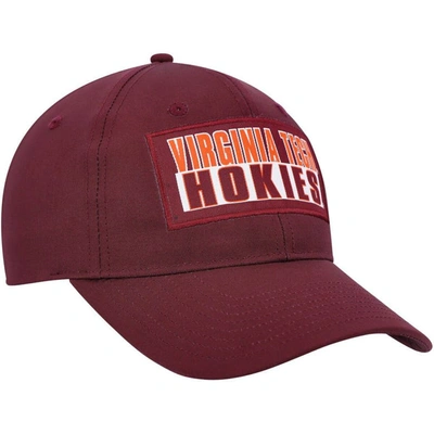Shop Colosseum Maroon Virginia Tech Hokies Positraction Snapback Hat