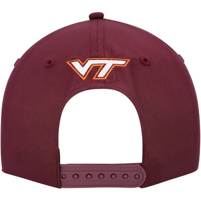 Shop Colosseum Maroon Virginia Tech Hokies Positraction Snapback Hat