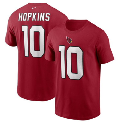 Shop Nike Deandre Hopkins Cardinal Arizona Cardinals Player Name & Number T-shirt