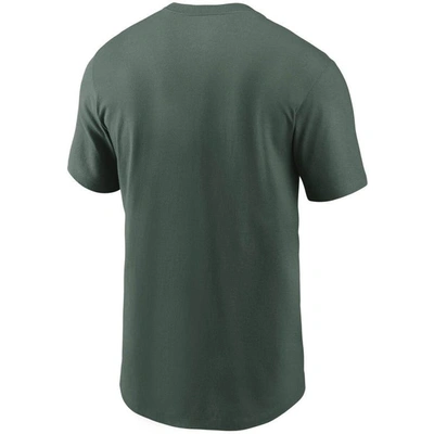 Shop Nike Green Green Bay Packers Team Wordmark T-shirt