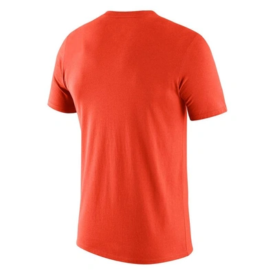 Shop Nike Orange Clemson Tigers Big & Tall Logo Legend Performance T-shirt