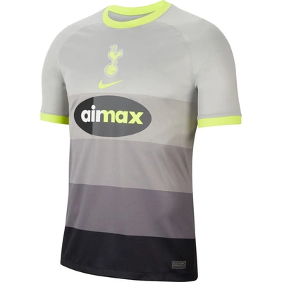 Shop Nike Youth  Black/gray Tottenham Hotspur 2020/21 Fourth Stadium Air Max Replica Jersey