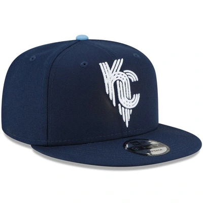 Shop New Era Youth  Navy Kansas City Royals 2022 City Connect 9fifty Snapback Adjustable Hat
