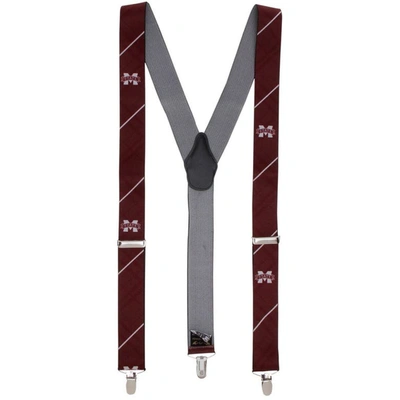 Shop Eagles Wings Maroon Mississippi State Bulldogs Suspenders