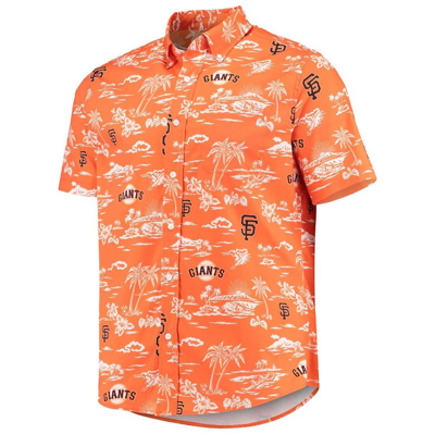 Shop Reyn Spooner Orange San Francisco Giants Kekai Button-down Shirt