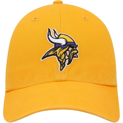 Shop 47 ' Gold Minnesota Vikings Clean Up Alternate Adjustable Hat