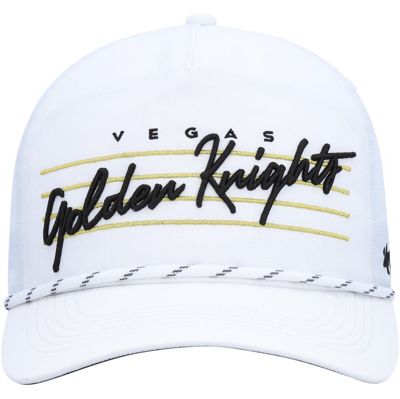 Shop 47 ' White Vegas Golden Knights Downburst Hitch Snapback Hat