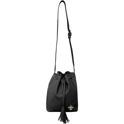 Shop Foco New Orleans Saints Cinch Purse In Black