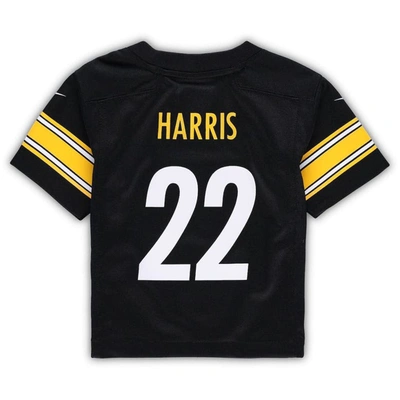 Shop Nike Infant  Najee Harris Black Pittsburgh Steelers Player Game Jersey