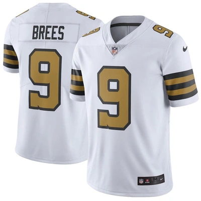 Nike Men's Nfl New Orleans Saints Dri-fit (drew Brees) Limited Color Rush  Football Jersey In White