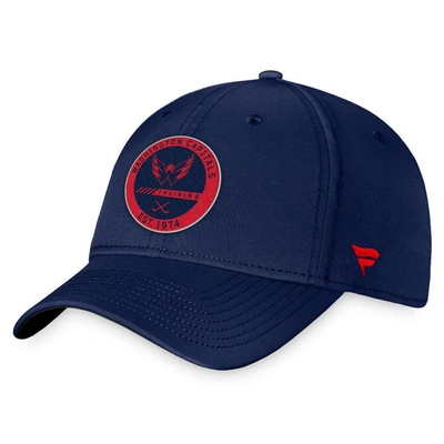 Shop Fanatics Branded Navy Washington Capitals Authentic Pro Team Training Camp Practice Flex Hat