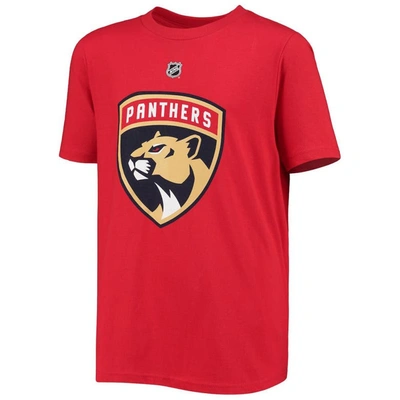 Shop Outerstuff Youth Claude Giroux Red Florida Panthers Player Name & Number T-shirt