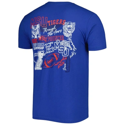 Shop Image One Royal Memphis Tigers Through The Years T-shirt