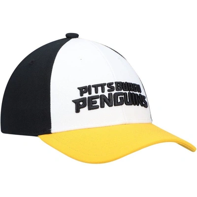 Shop Adidas Originals Adidas White Pittsburgh Penguins Locker Room Adjustable Hat