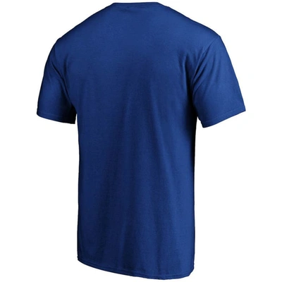Shop Fanatics Branded Blue St. Louis Blues Team Primary Logo T-shirt