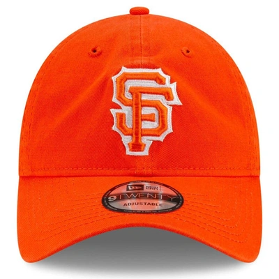 Shop New Era Orange San Francisco Giants 2021 City Connect 9twenty Adjustable Hat