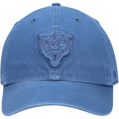 Shop 47 ' Timber Blue Chicago Bears Clean Up Adjustable Hat