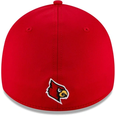 Shop New Era Red Louisville Cardinals Campus Preferred 39thirty Flex Hat