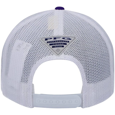 Shop Columbia Purple Clemson Tigers Pfg Snapback Adjustable Hat
