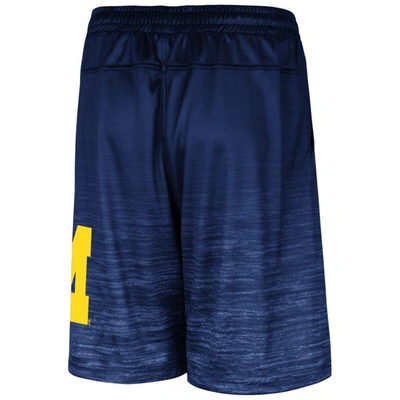 Shop Colosseum Navy Michigan Wolverines Broski Shorts