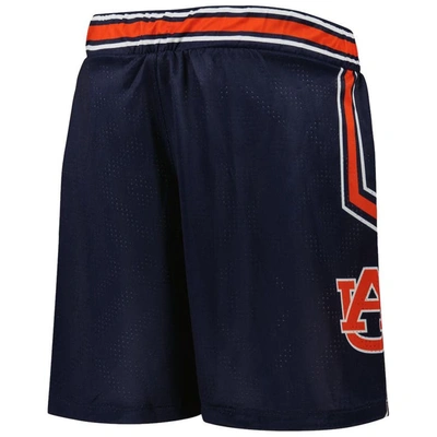 Shop Under Armour Youth  Navy Auburn Tigers Team Replica Basketball Shorts