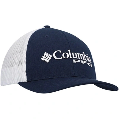 Shop Columbia Youth  Navy Dallas Cowboys Pfg Mesh Snapback Hat