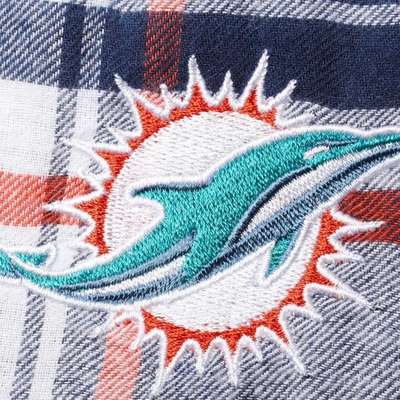 Miami Dolphins Comfy Pant, Orange/Marina Blue