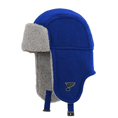 Outerstuff Reverse Retro Adjustable Meshback Hat - St. Louis Blues - Youth