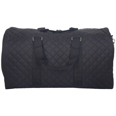 Shop Foco Lafc Quilted Layover Duffle Bag In Black