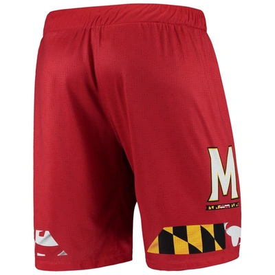 Shop Under Armour Red Maryland Terrapins Replica Basketball Short