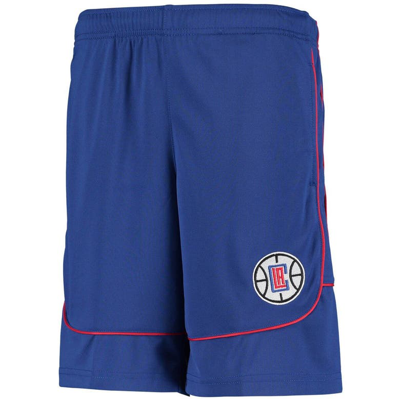 Shop Outerstuff Youth Royal La Clippers Boomin Out Dazzle Shorts