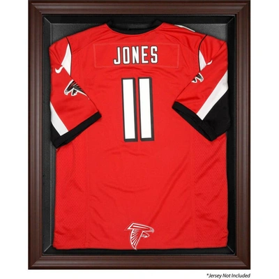 Shop Fanatics Authentic Atlanta Falcons Brown Framed Logo Jersey Display Case